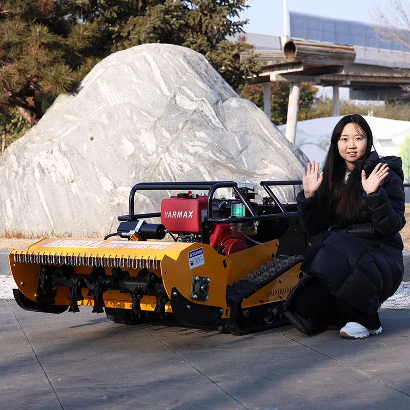 

Индивидуальный станок для резки травы CE EPA с сельскохозяйственными резиновыми направляющими, робот-газонокосилка с дистанционным управлением, лечебная косилка