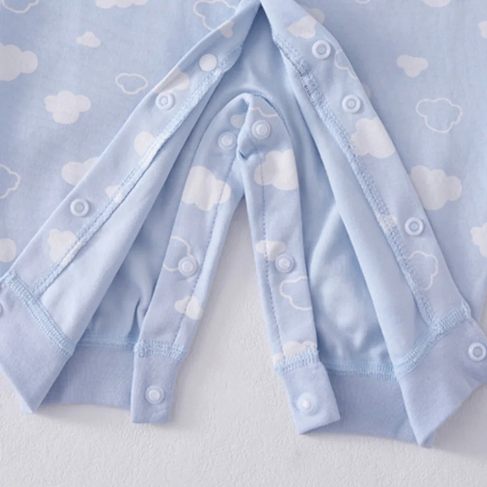 ملابس أطفال أولادي بوتيك ثوب فضفاض للأطفال بأكمام طويلة لربيع وخريف 100% قطن لحديثي الولادة بذلة للأطفال الرضع للفتيات