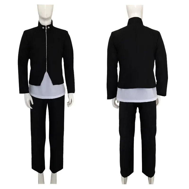 Yoshino Junpei Black Suit Jujutsu Kaisen Anime Cosplay Costume Dark Blue Uniform Coat Pants Short Wig Party Halloween Cos Props