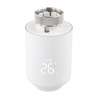 TRV For ZigBee 3.0 New Radiator Actuator Valve Smart Programmable Thermostat Temperature Heater For Alexa Voice Control