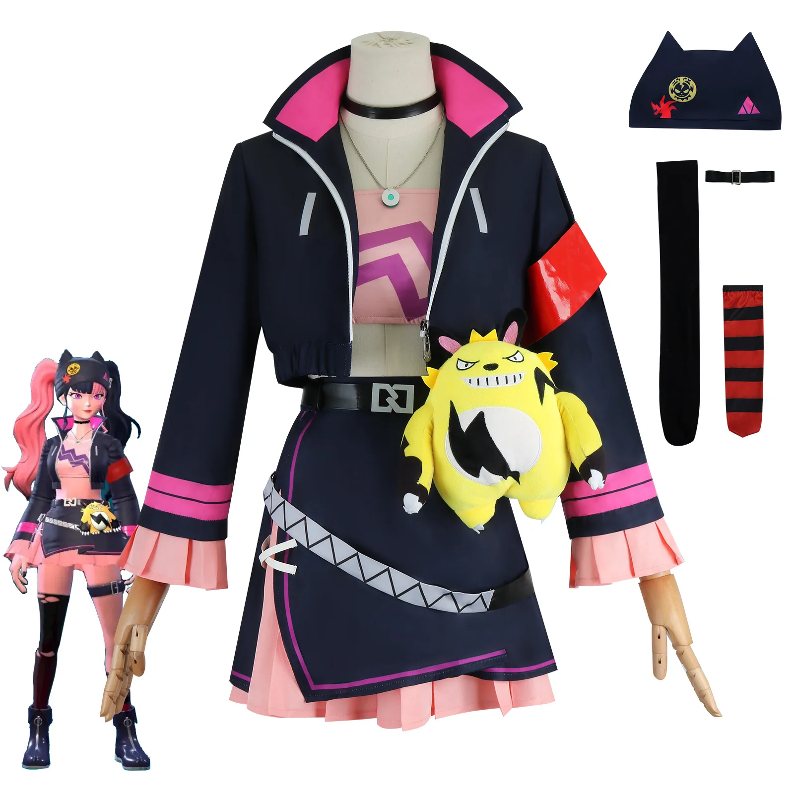 

Halloween Cos Costume Phantom Palu Cosplay Costume Zoe Ren Cos Costume Anime Game Cosplay