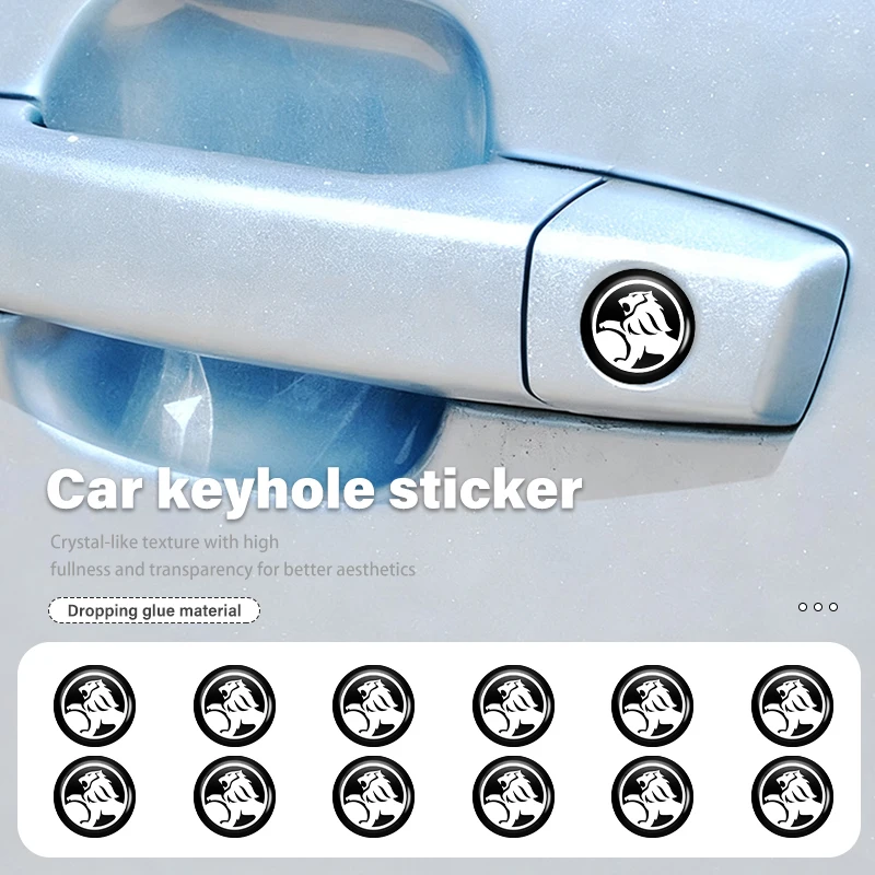 For Holden Car Door Keyhole Protection Stickers Key Hole Lock Decor Decals Accessories Colorado Captiva Commodor VY VZ HSV Astra
