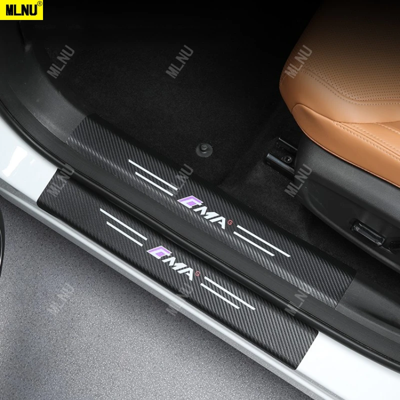 واقي عتبة الباب لملحقات Geely Starray/Atlas Pro/Proton X70 2024-2025-جلد ممتاز، مقاوم للخدش، مقاوم للماء