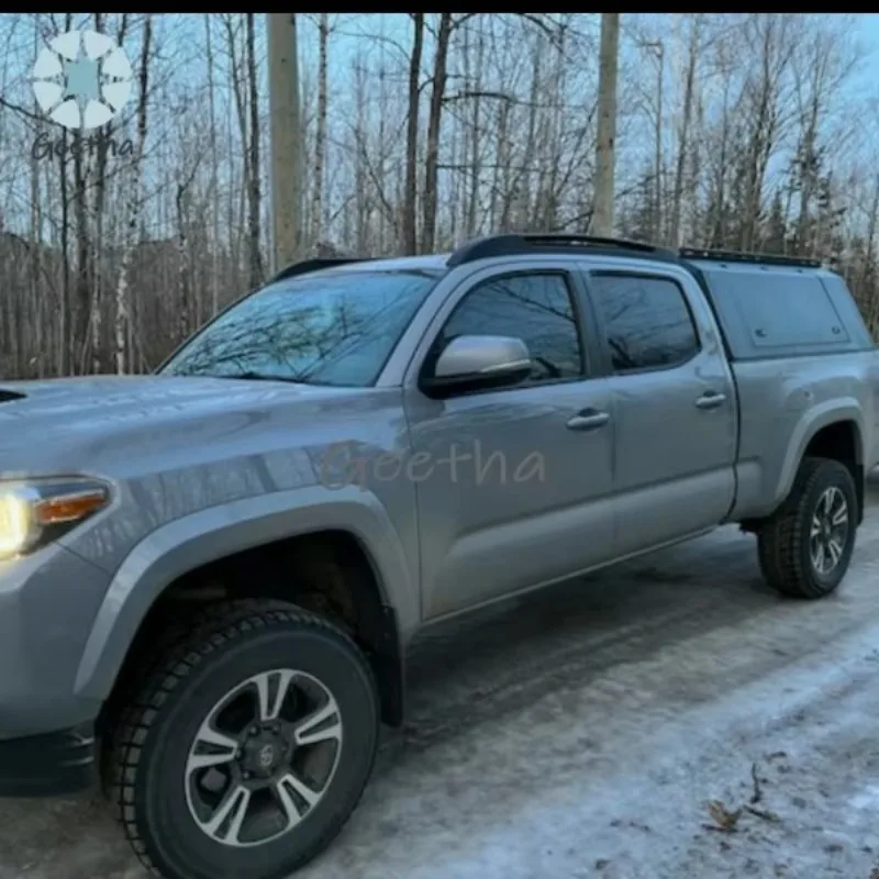 

Steel Canopy Pickup Back Cover Trucks Hardtop Topper Canopy for Tacoma