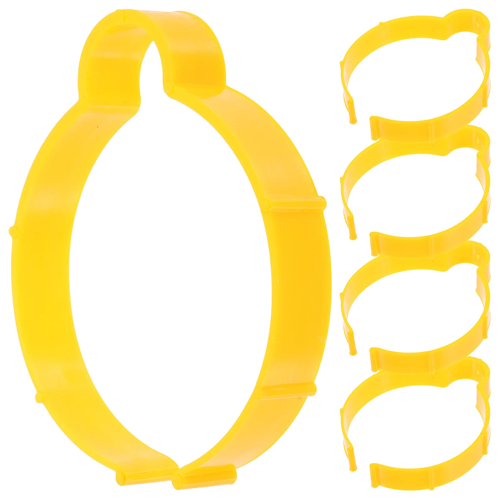 

5pcs Vinyl Roll Clips Car Film Wrap Fixing Tool For Secure Handling Durable Plastic Film Gripper Holder - Tint Roll Clamps For