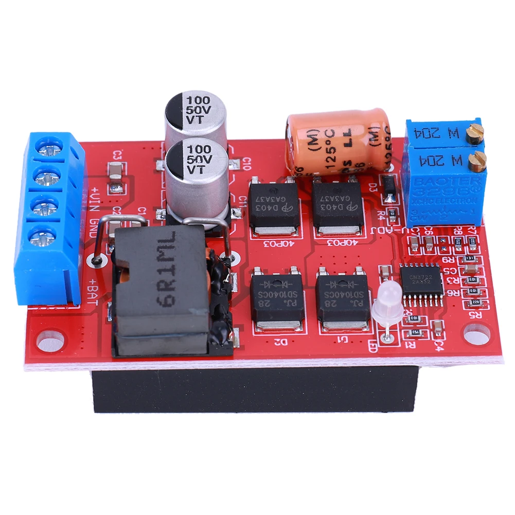 

DC 8-28V 5A/6A Charging Regulator Control Board Lithium Battery Charging Board Solar Panel Regulator MPPT Controller