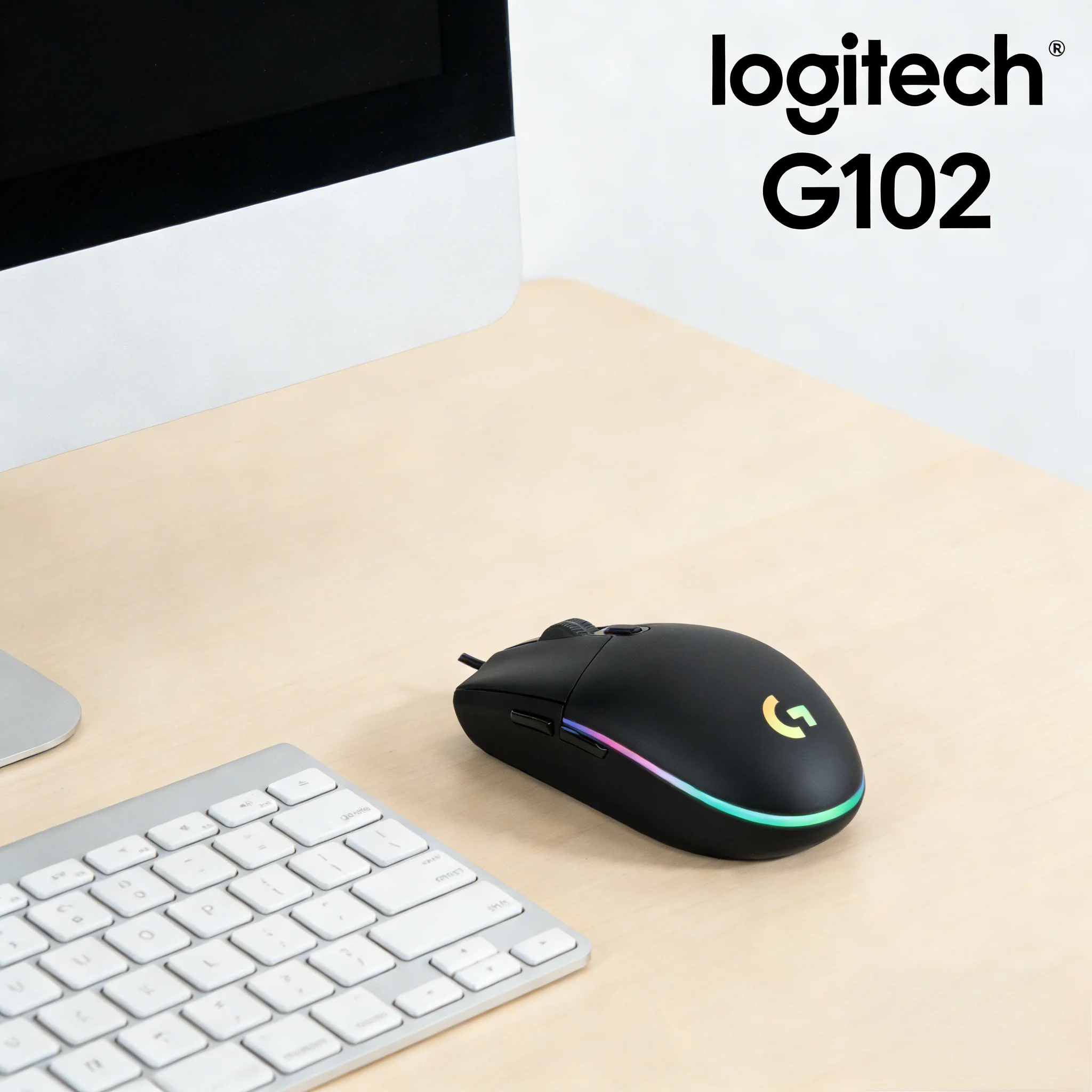 

Logitech G102: Где производительность встречает стиль RGB