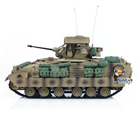 M2A2 Tongde 1/16 RC Tank Remote Control Battle Tanks Model Bradley Infrared Barrel Recoil Electric Toy Model without BB Shooting