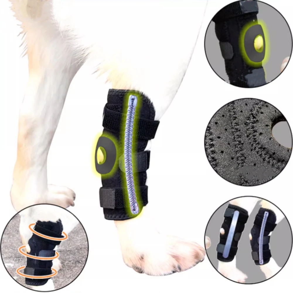 Dog Legging Post-Operation Sprain Dog Rear Leg Auxiliary Strap Protective Gear Protective Sleeve Knee Support Frame