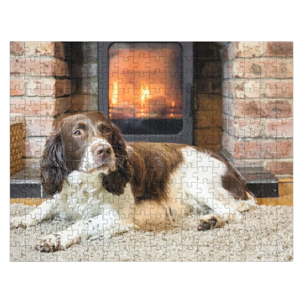 The Spaniel Jigsaw Puzzle Wooden Name Puzzle Puzzle Works Of Art