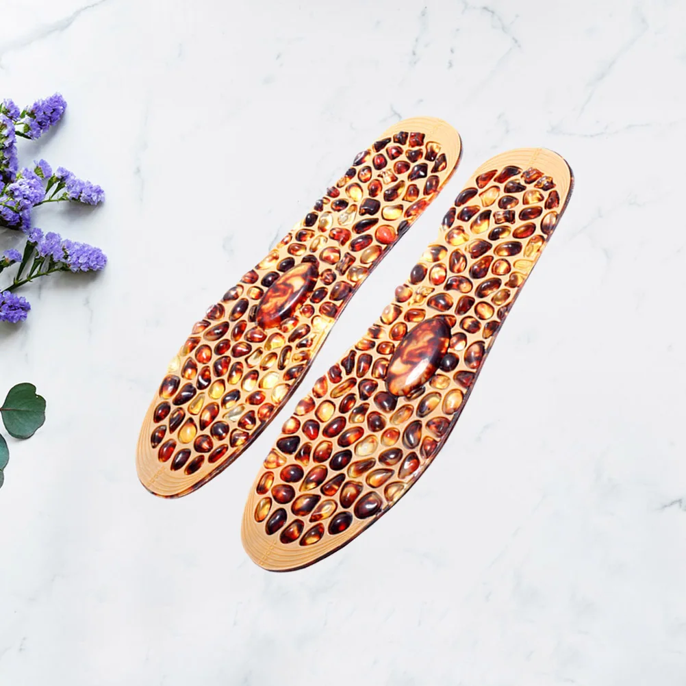 

Massage Insoles for Elderly Men Height Increase Shoe Pads Scalable Pedicure Insoles Clear Scale Cutting Fit Shoes Stimulate