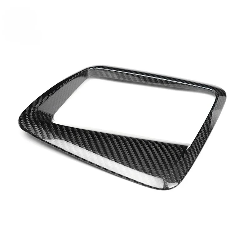 For Chevrolet Camaro Real Dry Carbon Fiber 2024 Interior Decoration Black Head-Up Display Frame Modification Accessories