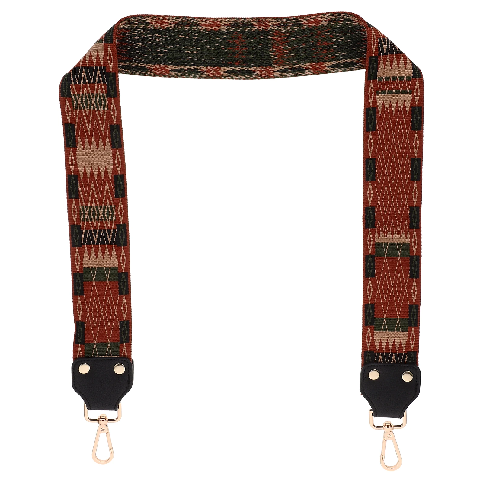 

1pc Guitar Strap Replacement Embroidery Banjo Shoulder Strap Roman Style Detachable Musical Instrument Belt Lightweight Durable