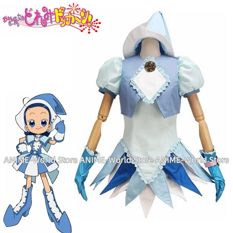 Anime Magical DoReMi Doremi Senoo Aiko Dress Cosplay Costume Halloween Costume Party Outfit