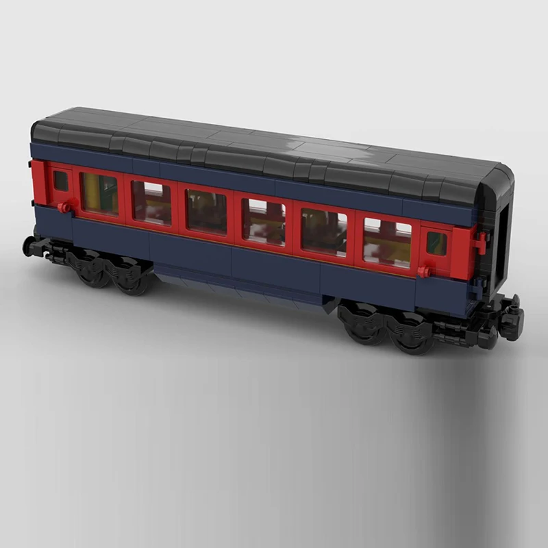 City Car Model MOC Building Bricks Hot Chocolate Car Carriage Modular Technology Assemble Children Toys Suit Gifts Holiday