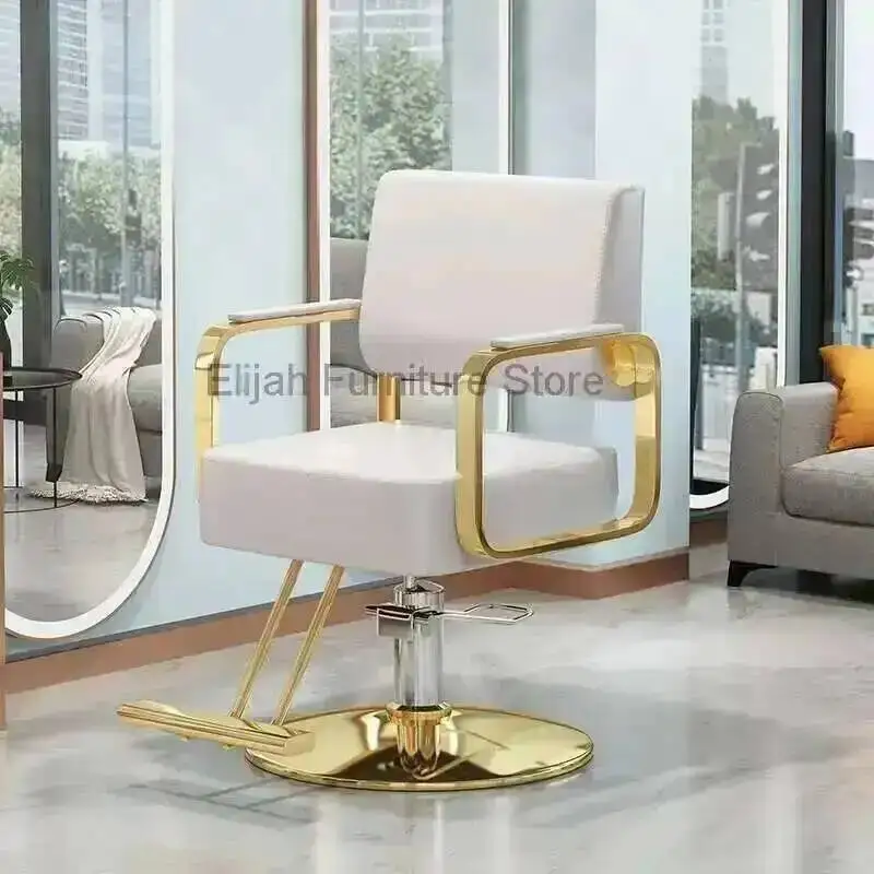 

Роскошные современные парикмахерские стулья, скандинавский подъемник для парикмахерских, парикмахерские стулья, эргономичная комфортная мебель для салона Sandalye FYBC