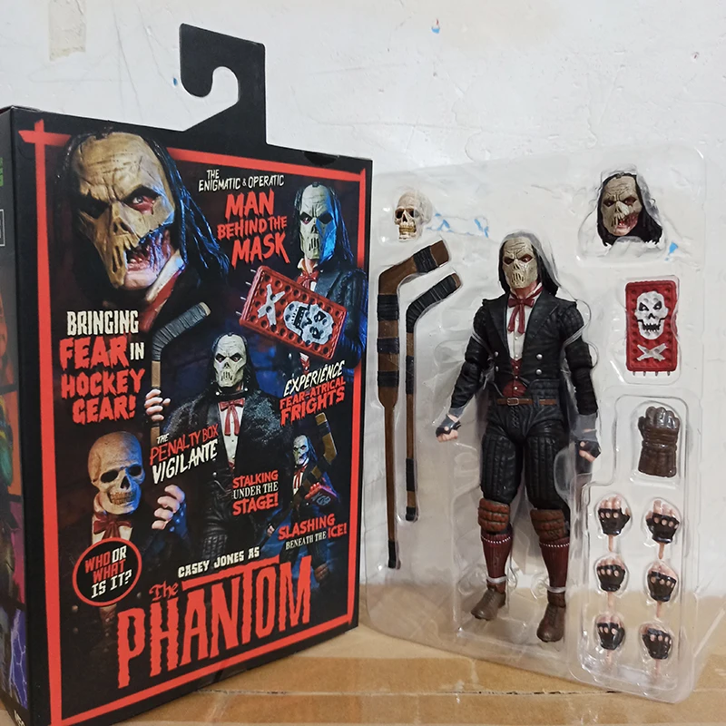 NECA Turtle X Universal Monsters Casey Jones As The Phantom Ultimate Action Figure Model Birthday Gift