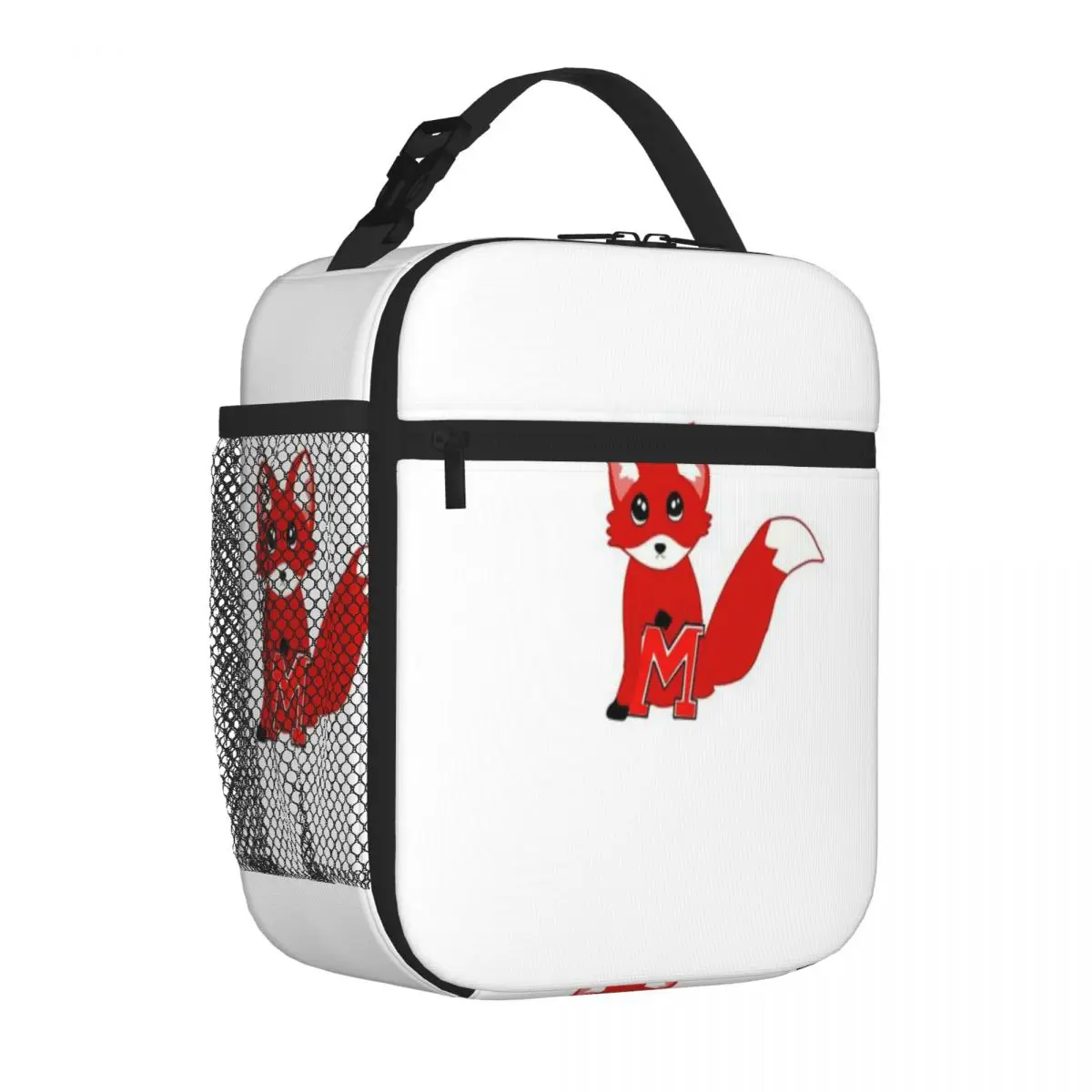 Bestselling Marist Red Fox Nautical Neoprene Lunch Bag Long Drive Bento Bag