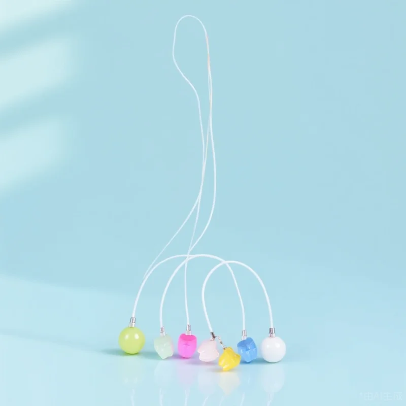 Caja de recuerdos para dientes de bebé, estuche para collar de almacenamiento de dientes deciduos, diseño suave y seguro, regalo Ideal para niños, cumpleaños de Año Nuevo, 5 uds.