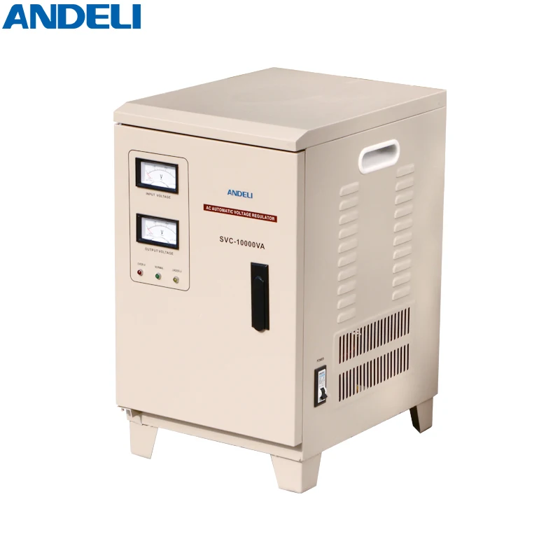 electric voltage ac stabilizer SVC-10000VA 10KW ANDELI