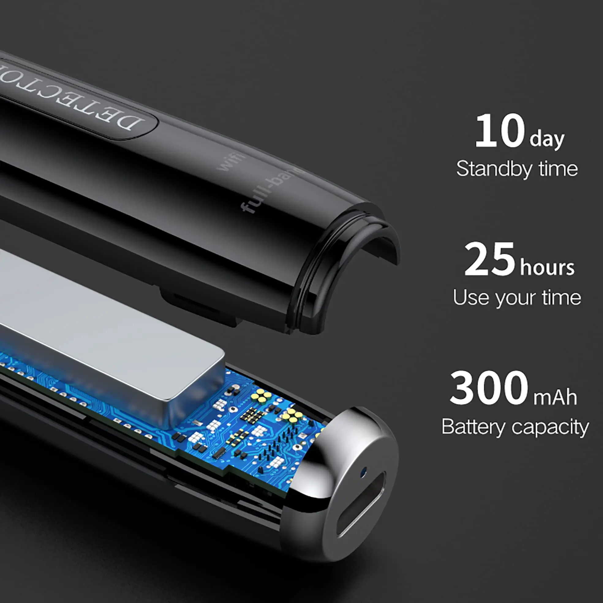 كاشف الأجهزة المخفية، كاشف تعقب GPS، مكتشف كاشف الكاميرا، كاشف الأخطاء، كاشف جهاز الاستماع، كشف إشارة الترددات اللاسلكية