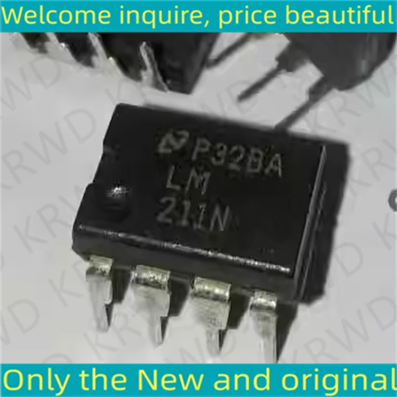 10PCS  LM211N New and Original IC Chip DIP8 LM211N LM211 LM21