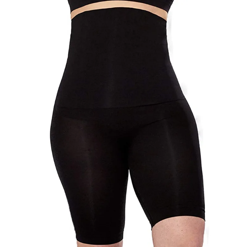 

YEZIXIN Women's High Waist Flat Angle Shaper Pants Postpartum Buttocks Lifting Body Shaping Pants Slim Shorts Waist Trainer
