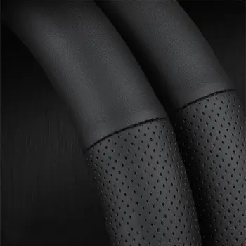 汽車方向盤套 超薄方向盤套 通用型 37-38cm 透氣方向盤套 汽車配件 10 最佳銷售 梅甘娜2配件 - №1