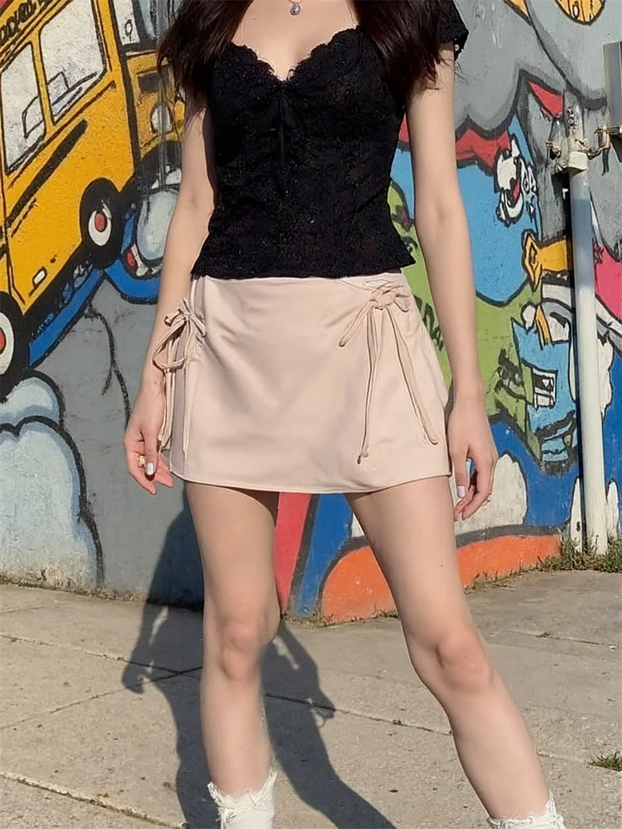 

Гладкие однотонные мини-юбки женские с блестками нерегулярные вечерние шикарные современные элегантные вечерние сетчатые украшения из бисера художественный тренд модные