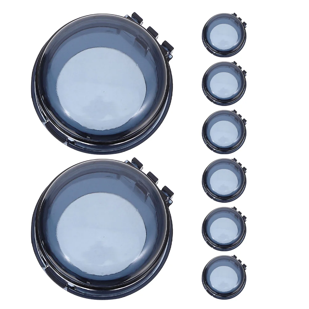 8 قطع من أغطية حماية لمقبض الموقد - غطاء أمان لموقد الغاز شديد التحمل للأطفال، سهل التنظيف، مناسب للمطبخ المنزلي