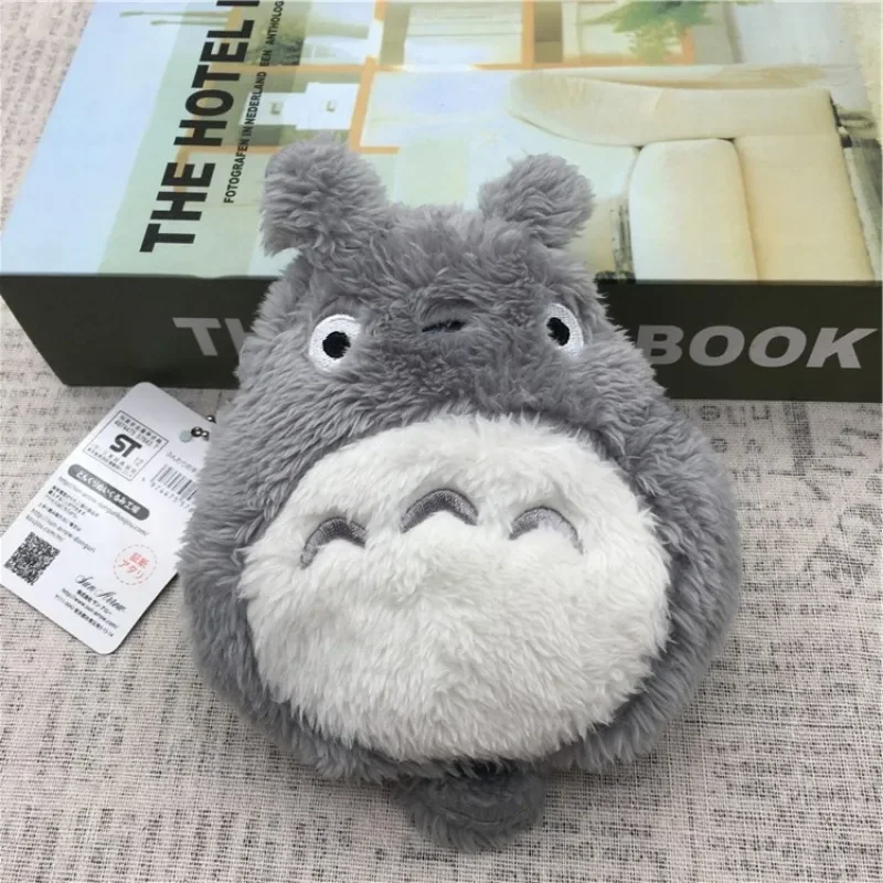 Ghibli Totoro Dust Bunny Plush Coin Purse & Keychain - Cute Kawaii Cartoon Wallet Card Holder for Girls, Women Gifts  Anime Fans