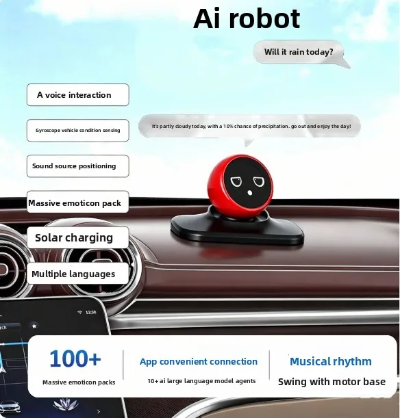 AI intelligent car desktop robot electronic pet, tide play to accompany emotional value