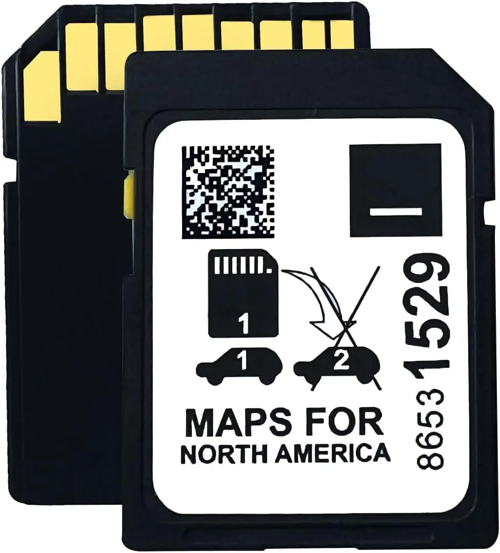 

2024 GPS Nav SD Map Card for Chevy, Cadillac, Buick, GMC - Fits Suburban, CT5 & More