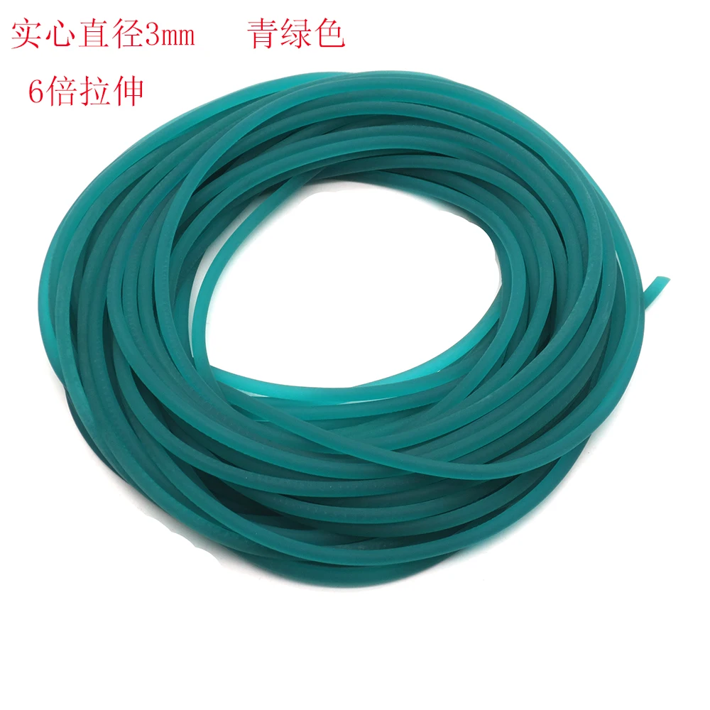 Natural Rubber Latex Bands for Slingshot, Slingshot Band, Arrow Shooting, Rubber Rope, Catapult, 10m, Diameter 3mm, 3.5mm, 4mm