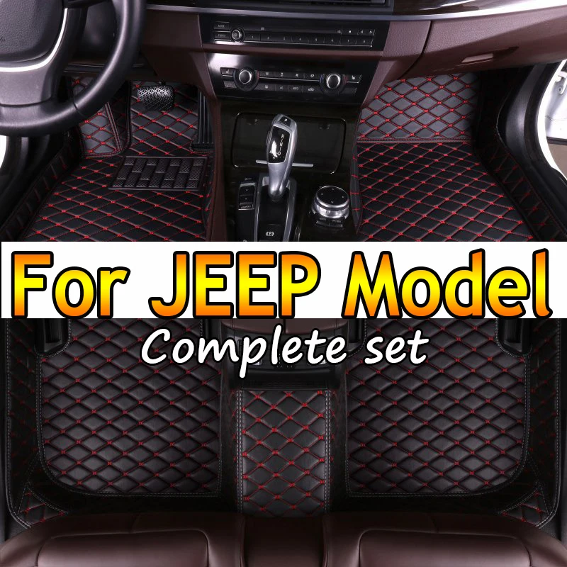 

Car Floor Mats For JEEP Grand Cherokee Wrangler Commander Cherokee Compass Renegade Liberty wangler TJ Gladiator Car Accessories