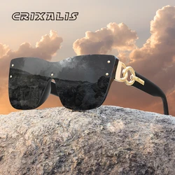 CRIXALIS Luxury Brand Designer Sunglasses Women Rimless Cat Eye Sun Glasses Ladies Fashion Gradient Cateye Shades Female UV400