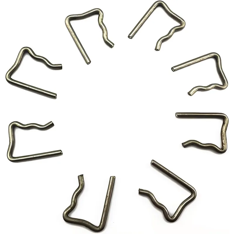 10Pcs Common Rail Injector Retaining Clamps Diesel Fuel Leak Off Pipe Fastener Clips for Jaguar Nissan Peugeot Seat
