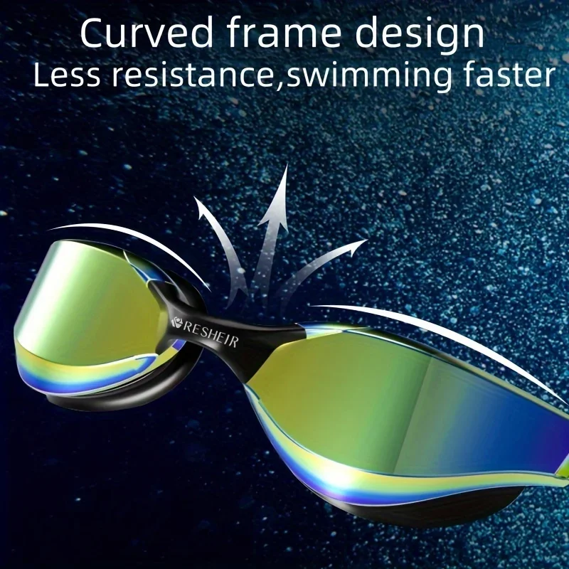 Unisex Swimming Goggles Waterproof Professional Anti-fog UV Protection Swim Goggles Adults Men Women Swim Eyewear