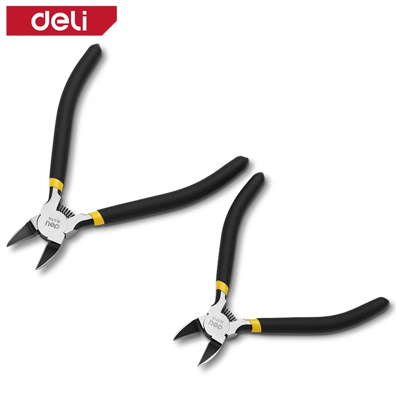 Labor-Saving Carbon Steel Flush Cutter 5/6 Inch for Model Making 3D Printing Resin Nipper Precision Wire Trimming Plier Tool