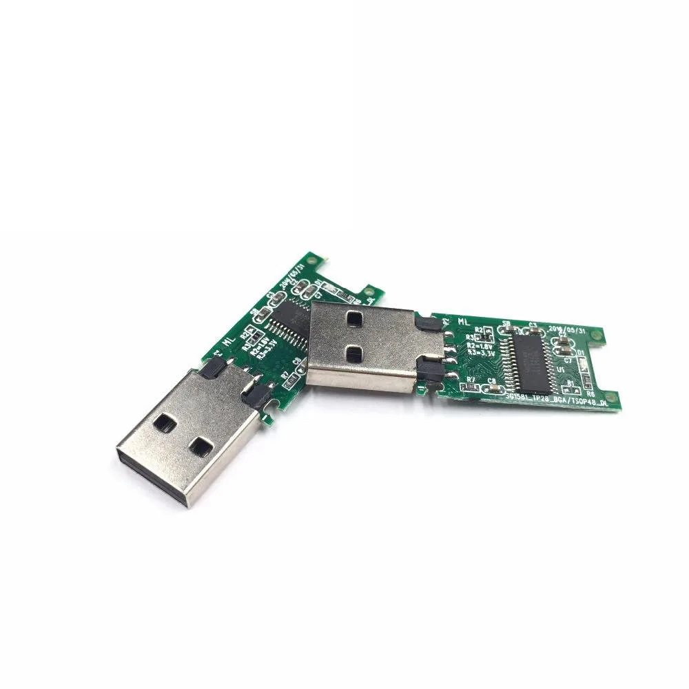 Manufacturer Wholesale Pieces Chip Pen Drive USB 2.0 Chip 4GB 8GB 16GB 32GB 64GB 128GB Pendrive Memory Usb PCB Board Cle Usb