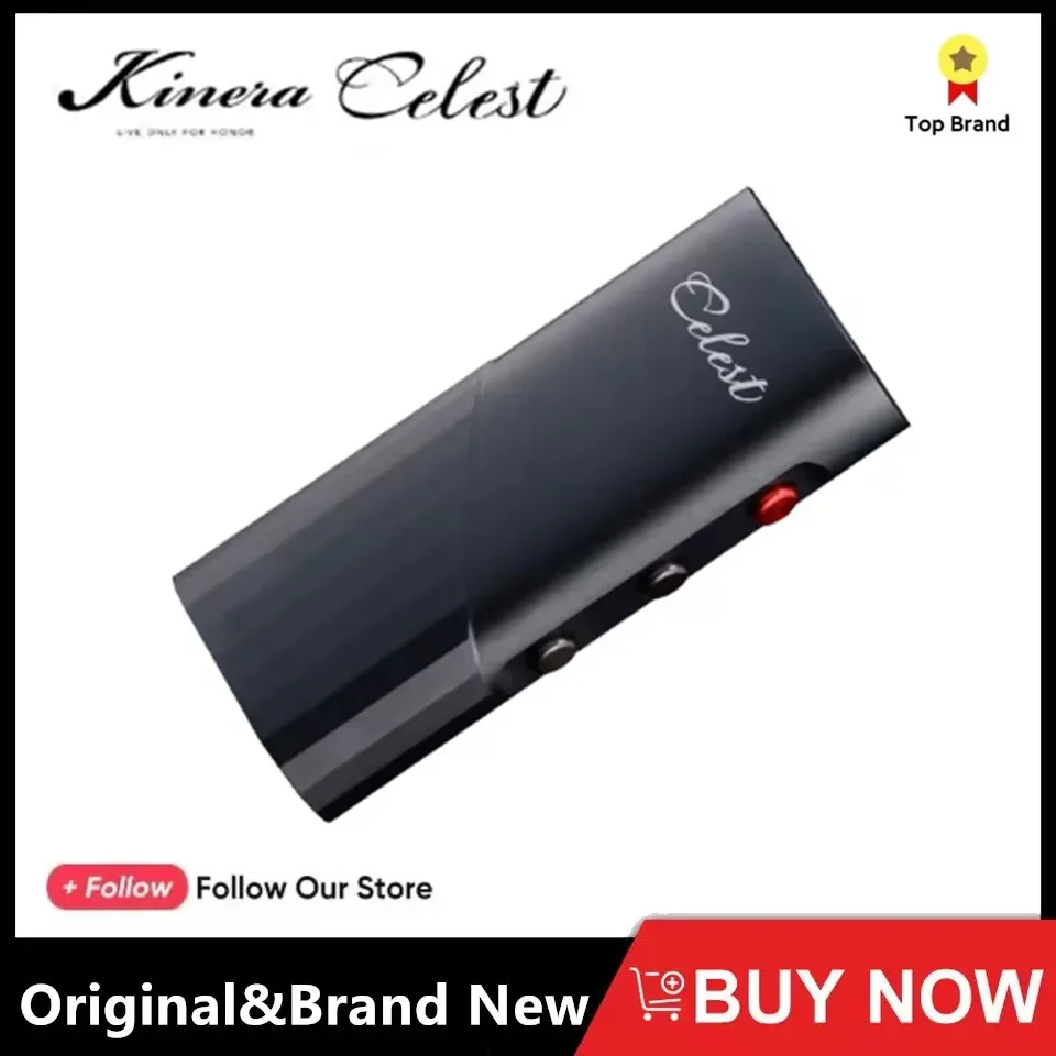 Kinera Celest CD-20 Portable DAC and Headphone Amplifier Chip ES9039Q2M 3.5mm + 4.4mm Output Supports Gaming Type-c OTG Cable