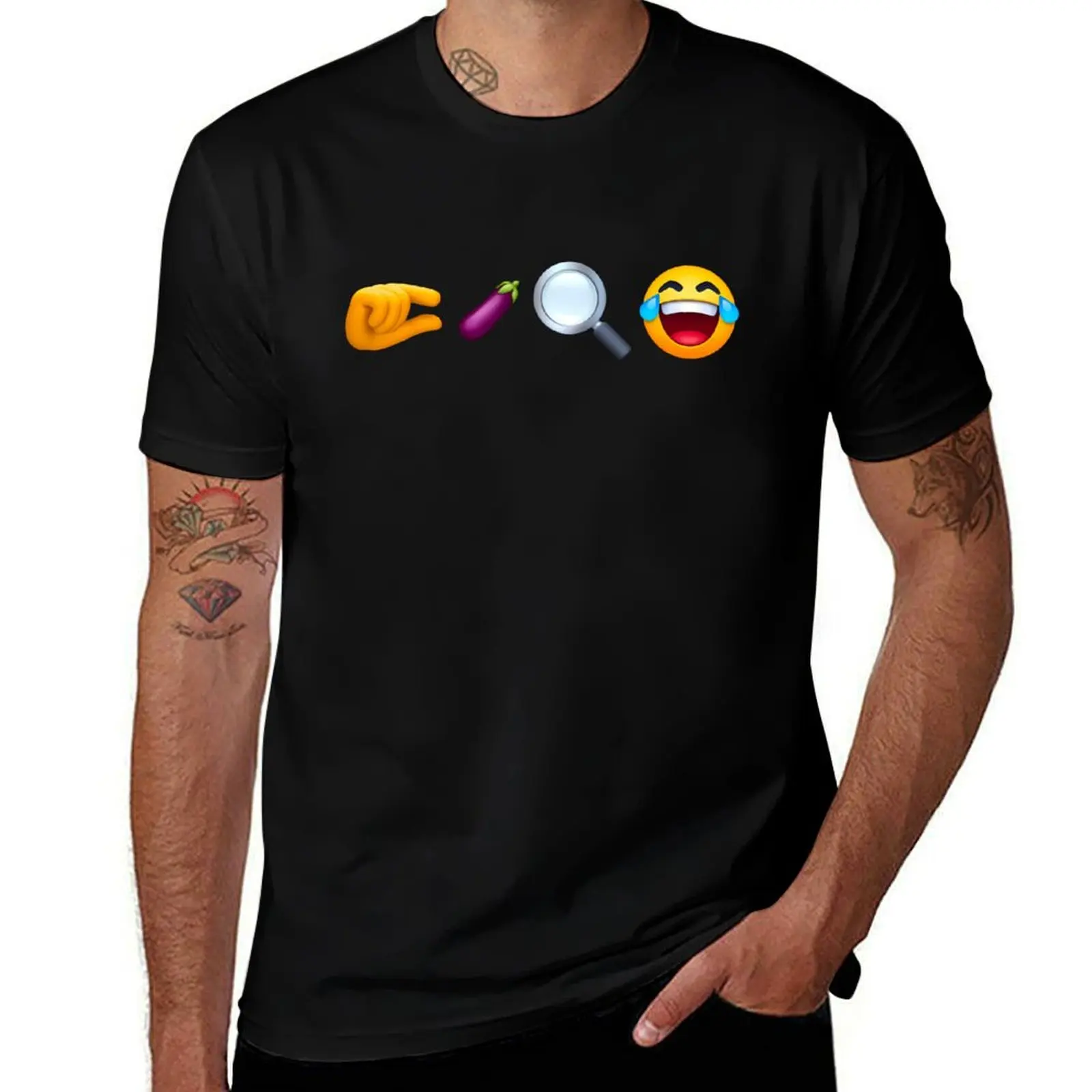 SPH emojis T-Shirt luxury t-shirt quick drying kawaii clothes summer clothes t shirt men