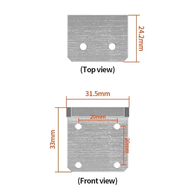 

Manufacturing and DIY 3D Printer Parts For Ender3 /Cr10 Y Axis Upgrade Kit Linear Rails Fixed Fittings L Type CF