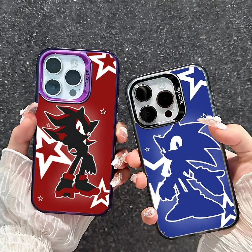 

Cool-S-sonic-S-the Hedgehog-S Phone Case For IPhone 17 16 15 11 12 13 14 Pro Max 16 Plus 12 Mini 7 8 XR XS 15Pro MAX Cove