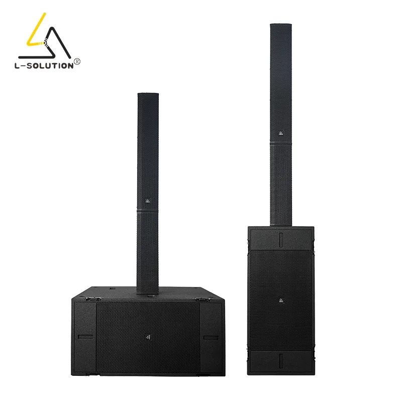 Altavoz de Columna Portátil, Sistema de Sonido Profesional para Escenarios, Alta Potencia, para Grandes Eventos