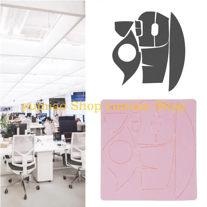 587B NonSlip Mouse Sticker for M575 Mouse Anti-Slip Grip Tape Sweat Resistant Pad Without Mouse