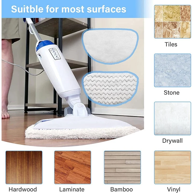 Steam Mop Pads Mop For Bissell Powerfresh 1940 1806 1544 1440 2075 2685A 2814 Series