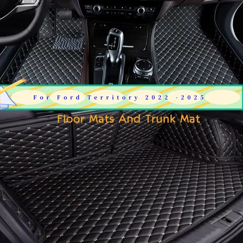 

For Ford Territory 2022 2023 2024 Custom Trunk Mat Auto Foot Pads Carpet Cover Interior Auto Interior Details Accessories Carpet