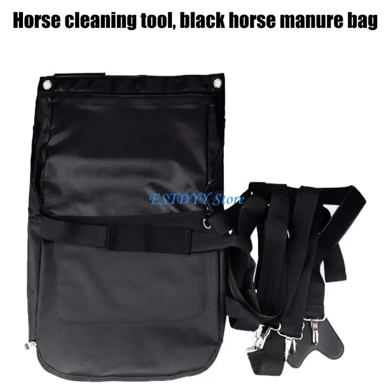 

G6DE Horse Manures Pouches Equine Manures Collector Equine Waste Bag Manures Pockets