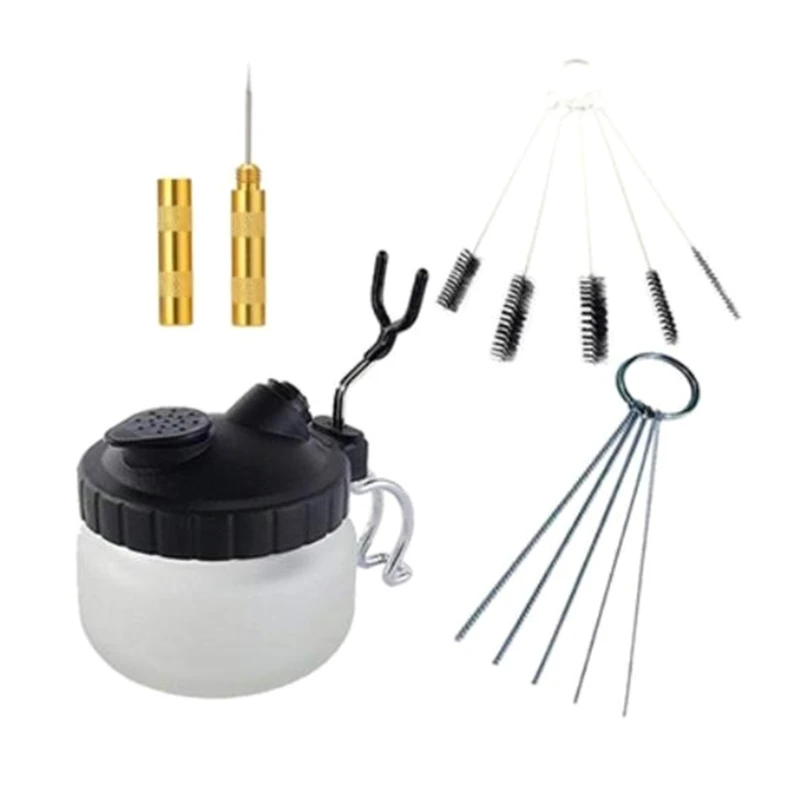 

Основные зажимы с аэрозольной краской для любителей с зажимами аллигатора и основание для рисования подставки